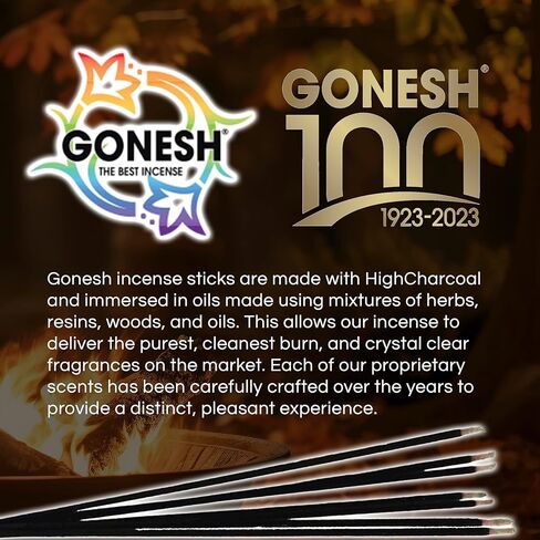 Gonesh Scents of Winter - Incense Sticks Variety Pack - Non-Toxic 10" Slow Burn Aromatic Sticks - Winterberry, Invigorating Pine, Siberian Iris, Mint Leaves - 30 Sticks Each in Saudi Arabia