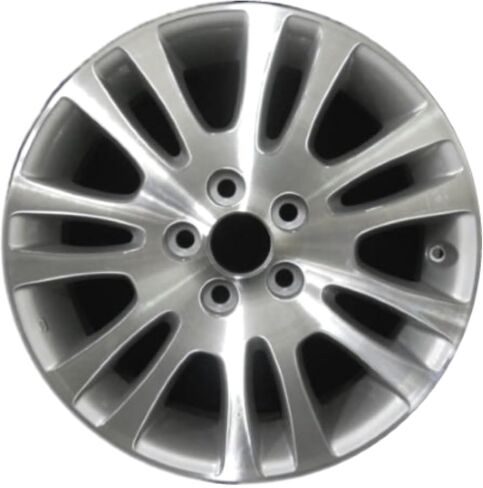 17" 17x6.5" Reconditioned OEM Machined and Silver Aluminum Alloy Wheel Rim for 2007-2010 Toyota Sienna | 69520 in Saudi Arabia