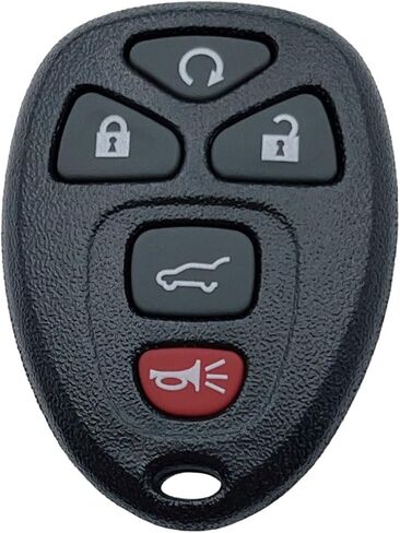 غطاء بديل عن بعد للدخول بدون مفتاح يناسب Chevy 2007-2014 Equinox Avalanche Silverado Escalade Tahoe Suburban GMC Yukon OUC60221، OUC60270 Key Fob Shell (4 أزرار-B) in Kuwait
