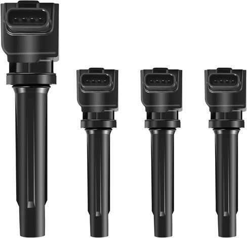 UF656 Ignition Coils Set of 4 Pack Compatible with Mazda 3 2012-2018,for Mazda 6 2014-2018,for Mazda CX-3 2016-2018,for Mazda CX-5 2013-2019,for Mazda CX-9 2016-2018 Coils Pack in Saudi Arabia