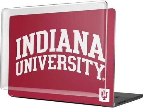 حافظة Skinit + غلاف متوافق مع جهاز MacBook Pro 16in (2021) - تصميم Hoosiers مرخص رسميًا من جامعة إنديانا in Kuwait