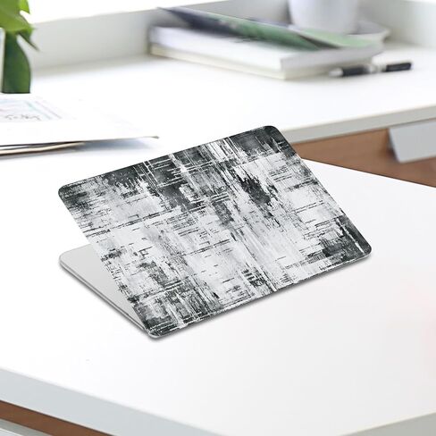 حافظة MOSISO متوافقة مع جهاز MacBook Air 13 بوصة 2025 2024 2023 2022 M4 A3240 M3 A3113 M2 A2681، هيكل صلب من البلاستيك وغطاء لوحة مفاتيح وطبقة شاشة لجهاز MacBook Air 13.6 بوصة، جمالية تجريدية حديثة in Kuwait