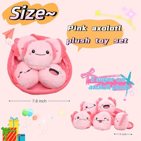 Dinosaur Plush Toy Set, 5pcs Soft Stuffed Dino Toys in Basket, 7.87in Interactive Plush Animal Figures – Birthday, Christmas, Kids Gift for Boys & Girls, Room Decor in Kuwait