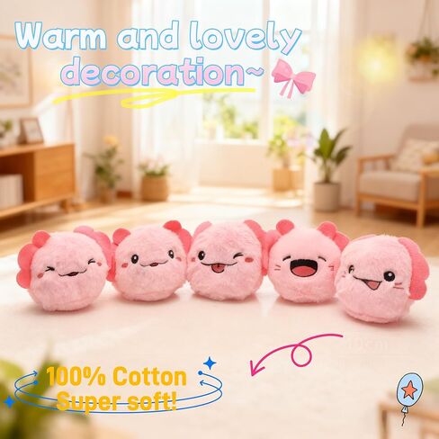 Dinosaur Plush Toy Set, 5pcs Soft Stuffed Dino Toys in Basket, 7.87in Interactive Plush Animal Figures – Birthday, Christmas, Kids Gift for Boys & Girls, Room Decor in Kuwait