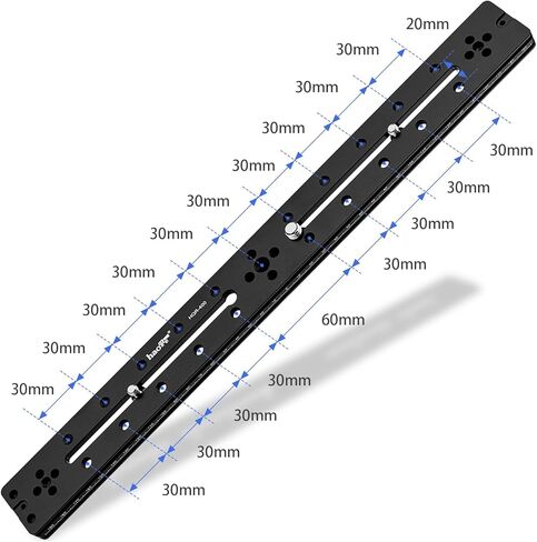 Hoge HQR-160 160 ملليمتر متعددة الأغراض طويلة سريعة الإصدار الموسع لوح منزلق للكاميرا، حامل حامل حامل للكرة الترايدي مناسب RRS Benro Arca سويسري Sunwayfoto in Kuwait