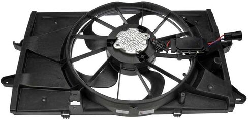 Engine Cooling Fan Assembly 1PC Replaces 8G1Z8C607A, 8G1Z8C607B Compatible with Mercury Sable 2008-2009 Compatible with Taurus 2008-2012 Compatible with Taurus X 2008-2009 in Saudi Arabia