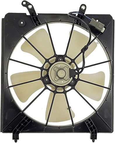 Engine Cooling Fan Assembly 1X Replaces 19015P8CA01, 19020P8CA01 Compatible with CL 2001 2002 2003 Compatible with TL 1999 2000 2001 2002 2003 Compatible with Accord 1998 1999 2000 2001 2002 in Saudi Arabia