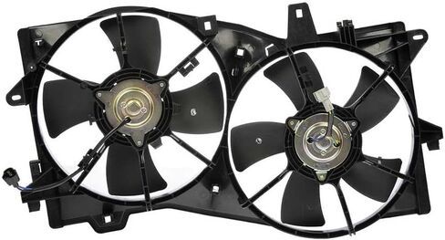 Engine Cooling Fan Assembly 1PC Replaces AJ5115025, AJ5115025A Compatible with Mazda MPV 2002 2003 2004 2005 in Saudi Arabia