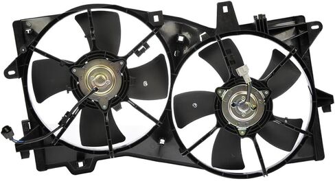 Engine Cooling Fan Assembly 1PC Replaces AJ5115025, AJ5115025A Compatible with Mazda MPV 2002 2003 2004 2005 in Saudi Arabia