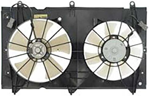 Engine Cooling Fan Assembly 1PC Replaces 19015RAAA01, 19020PND003 Compatible with Accord 2004 2005 2006 2007 2003 in Saudi Arabia