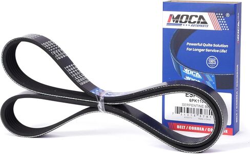 MOCA 6PK1100 حزام سيربنتين يناسب أودي 16-13 A4 L4-2.0L، 16-13 A4 Allroad L4-2.0L، 16-13 A4 Quattro L4-2.0L، لفورد 91-88 تيمبو L4-2.3L، لميركوري 91-90 توباز L4-2.3L in Saudi Arabia
