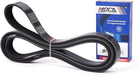 MOCA 7PK2570 Serpentine Belt fits For Dodge 2003-2008 Ram 1500 2500 3500 5.7L, For Volkswagen 2002-2004 Passat 4.0L, 2004-2006 Phaeton 6.0L in Saudi Arabia