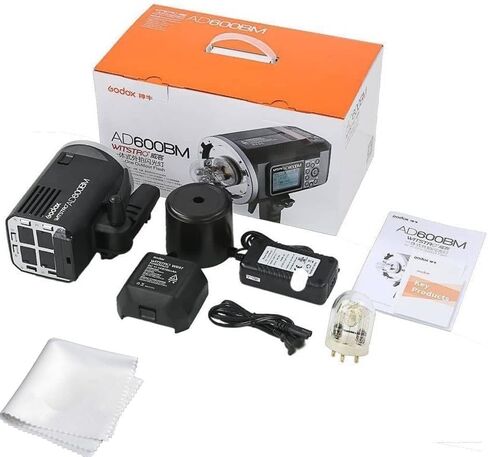 غودوكس AD600BM بوينز ماونت 600 واط GN87 عالية السرعة مزامنة ضوء فلاش خارجي مع نظام X لاسلكي مدمج 2.4G وحزمة بطارية 8700mAh in Kuwait