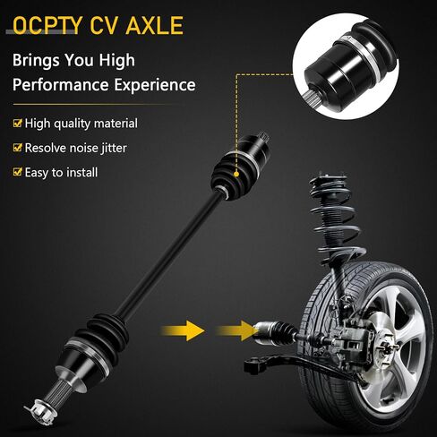 OCPTY CV Axle Shaft Assembly Replacement for Polaris Ranger XP 500 700 800 900 1332856 1332606 2 Pack 2009-2017 Front Left Right in Saudi Arabia