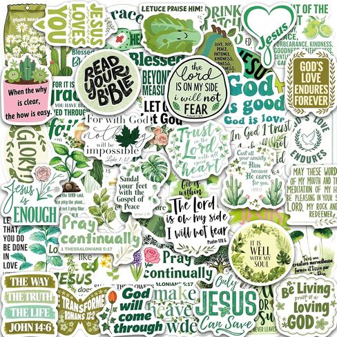 50PCS Bible Verse Stickers Inspirational Pink Christian Stickers Faith Stickers Bible Scripture Stickers Religious Stickers for Adults Jesus Stickers Faith Based Gifts in Saudi Arabia