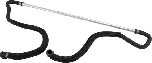 Radiator Hose Heater Hose No.17127580965 for BMW 535i 2010-2016 Rubber Metal Cooling Liquid Tube Black 1 Pc in Saudi Arabia