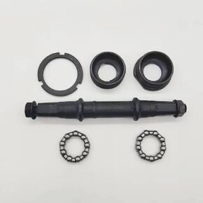 ZZRSDAN 5S Bicycle Bottom Bracket Cycle Crank Axle Square Taper, Bottom Bracket Axle
