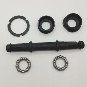 ZZRSDAN 3S Bicycle Bottom Bracket Cycle Crank Axle Square Taper, Bottom Bracket Axle