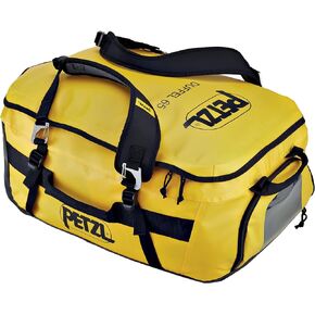 PETZL, DUFFEL 65L, Medium Capacity Transport Bag, Yellow