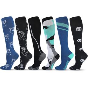 JIAXCOMFOR Compression Socks for Men & Women 20-30mmHg is Best for Running