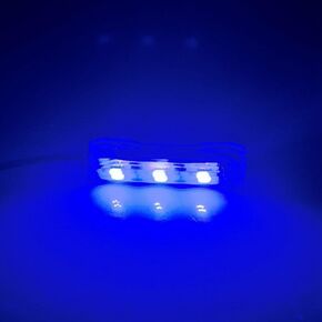 Jowxsx Blue Light Small Aquarium Led Light, Multicolor Led Fish Tank Light for Freshwater Plants Aquarium Accessories