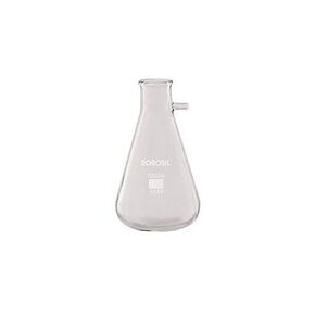 Borosil® Bolt Neck Filtration Flasks with Tubulation, 100mL, 20/CS