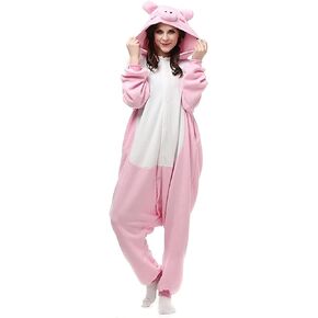 Unisex Adult Animal Pajamas Cosplay Halloween Costume for Women