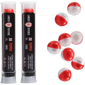 Lancer Defense .50 Cal Pepper Projectile Pepper Round (Pack of Two)