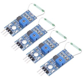 3.3V 5V Magnetic Switch Module DIY Kit Normally Open Magnetic Reed Module for SPC Exchange