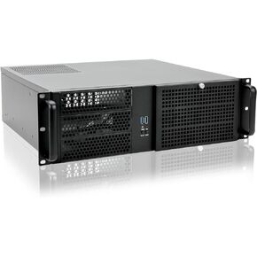 RackChoice 3u Rackmount Server Chassis MATX/Mini-ITX 3x5.25 Support ATX PSU with Either top or Side Cooling