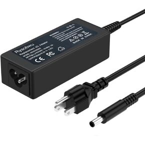 65W/45W AC Charger for Dell Inspiron P51F P25T P24T P57G P58F P69G P54G P28E P66F P20T P75F P30E P32E P60G P55F P30E P29G P89G P70F P64G P47F P35E P63F P76G P83G P87G Laptop Power Supply Cord