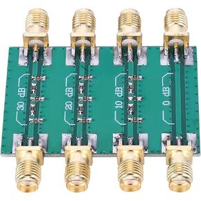 DC-4.0GHz RF Fixed Attenuator, SMA Double Female Head Radio Frequency Fixed Attenuator Module Board Elecrtonic Components