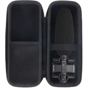 WAIYUCN Hard EVA Carrying Case for Zoom M3/M4 MicTrak Stereo Microphone Case.