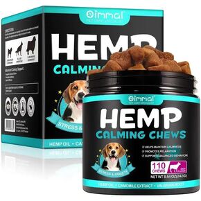 Zenpaws Calming Chews for Dogs - Supplement Treats for Anxiety Relief, Stress, Storms, Barking, Separation - Sleep Aid - All Breeds & Sizes