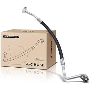 A-Premium A/C Discharge Line Hose Assembly Compatible with Audi A3, A3 Quattro 2009-2013, Volkswagen Jetta 2009-2010, Eos 2010-2016, GTI 2009-2014, 1.4L 1.8L 2.0L, Compressor to Condenser