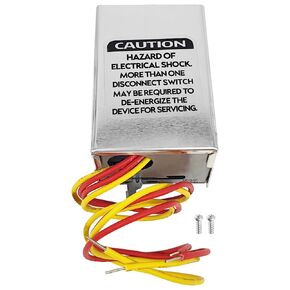 V8043E1012 Zone Valve Motor Fit for Honeywell V8043E1061 V8043E1079 V8043E1020 18" Leads with End Switch Zone Valves Head 24Vac 50/60Hz Replace 40003916-026 Motorized Valve