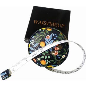 Tape Measure Measuring Tape for Body Tailor Cloth Fabric Sewing Knitting Craft Weight Loss Measurements Retractable 60-inch 1.5 Meter Push Button Dual Sided Tape Measure