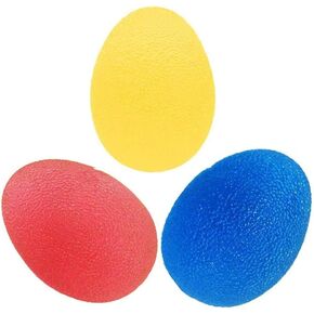 3-Pack Colorful Stress Relief Balls. Hand Exercise Balls. Hand Therapy Balls. Hand Grip Balls Hand Squeeze Balls Kits for Physical Rehabilitation & Grip Strengthene