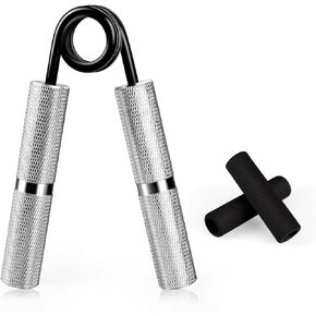 UUJOME Metal Grip Strength Trainer Set (50-300lb) 6 Pack - Hand Gripper Strengthener Slip Resistant,Grip Trainer Forearm Strengthener for Muscle Building