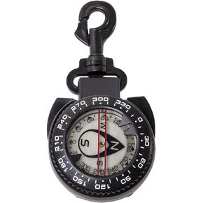 Trident Scuba Diving Compass, Waterproof Oil Filled Compass for Scuba, Camping, Kayaking and Outdoor Sports