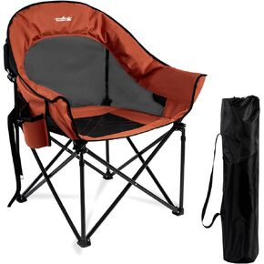 apollo walker Beach Chair,Portable Adults Stable Comfortable Folding Chairs for Outdoor,Breathable Comfy Support to 400LBS,for Camping & Fishing & Barbeque (Yellow-black（2）)