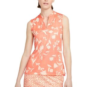 Nike Women's Breathe Floral Print Sleeveless Golf Shirt