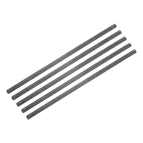PATIKIL Graphite Rod Graphite Stirring Rod Cylinder Stick Carbon Rod 100x3mm Black for Electrode, Melting Casting, Crucibles, Pack of 5