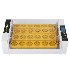 24 Egg Incubator, Automatic Digital Chicken Egg Hatcher Turning Temperature and Humidity Control with Digital Display for Hatching Chickens Ducks Goose in Saudi Arabia