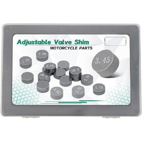 WDKTBM 7.48mm Adjustable Valve Shim Kit for Kawasaki KX250F KX250 F 2004-2012 (47pcs)