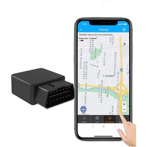 Reiwour 4G OBD GPS Tracker for Vehicles Hidden Real Time OBD2 Mini Fleet GPS Tracker car Tracking Device Location Locator One Month Fee Included