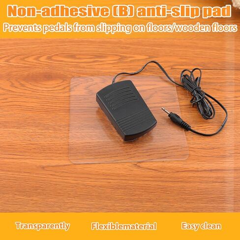 Clear Rubber Sewing Machine Muffling Mat，Cushioned, Non-Slip and Easy to Clean for Sewing Embroidery Machine and Sergers Accessory(10" x 15", 1PCS) in Saudi Arabia
