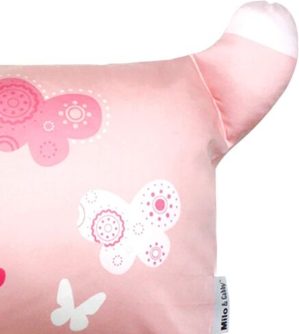 MILO & GABBY Original Animal 3D Toddler Pillowcase for Babies and Kids, 100% Cotton Dylan The Dinosaur in Saudi Arabia