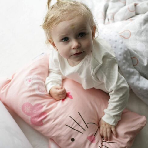 MILO & GABBY Original Animal 3D Toddler Pillowcase for Babies and Kids, 100% Cotton Dylan The Dinosaur in Saudi Arabia