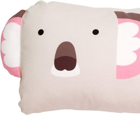 MILO & GABBY Original Animal 3D Toddler Pillowcase for Babies and Kids, 100% Cotton Dylan The Dinosaur in Saudi Arabia